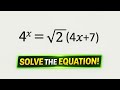 This Question Will Test Your Brain 🔥 | Exponents + Roots