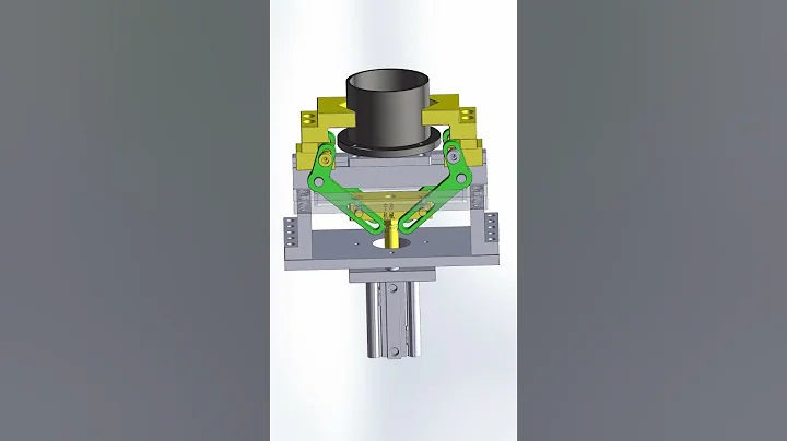 clamp #mechanism #3dprinting #solidworks #machine #simulation