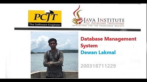 DBMS Question Set 19