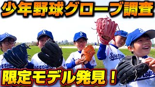 今どき野球少年のグローブ調査！みんなこだわりが凄い！【グローブ紹介】【少年野球】