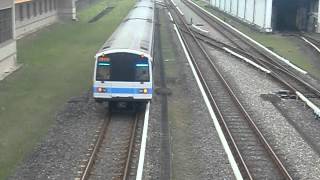 台北捷運C321型電聯車北投機廠試車 車號141 142 車次214