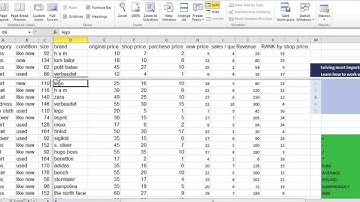 Freeze Panes Vs  Split Windows   Never Lose Overview On Your Data