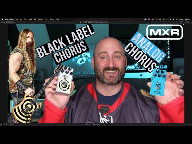 MXR ZW38 Zakk Wylde Black Label Chorus Aka MXR M234 Analog Chorus