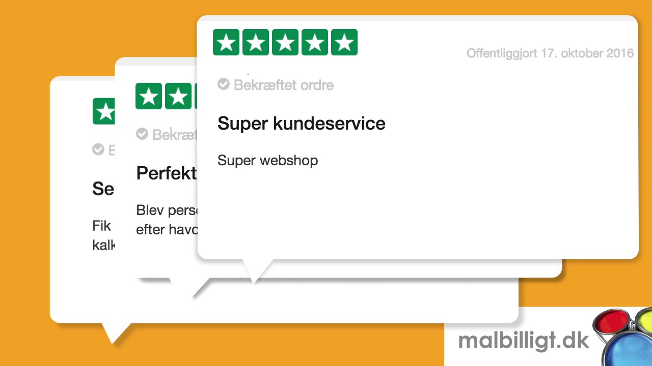 Mød malbilligt på trustpilot