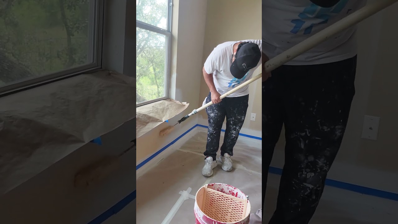Rolling Paint Around Windows with Precision: Expert Guide, watch the video