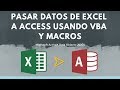 Insertar registros en tabla de Access desde Excel usando VBA y ADO @EXCELeINFO