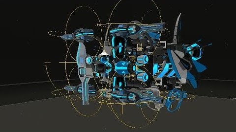 Robocraft 1500cpu tutorial: Drone "Tesseract Pyrus" development process