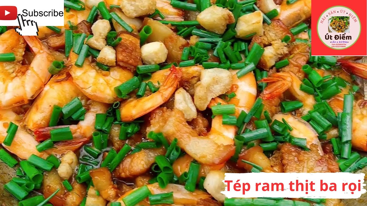 Cách làm Tép ram thịt ba rọi ngon số 1 luôn mọi người ơi #amthucutdiem ...
