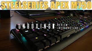 【開封】Steelseries APEX M750を開封＆ガチレビュー！【My new keyboard】
