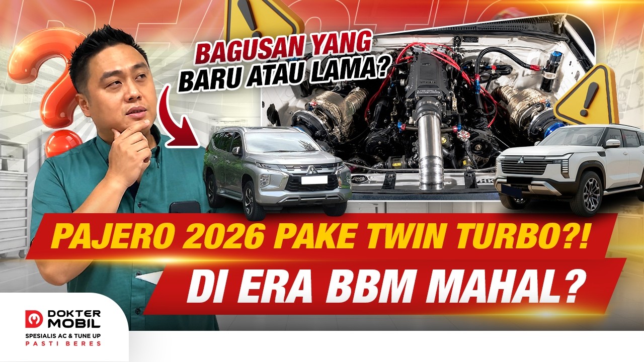 BERUBAH DRASTIS‼️All New PAJERO 2026 Diesel 2.4L-Bi Tur… — Transcript