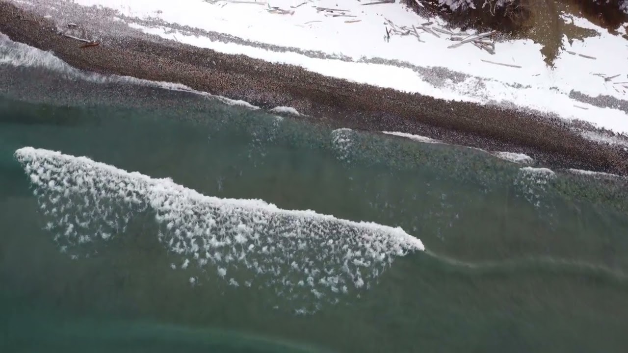 Pebble Beach, Marathon, Ontario. Dji Mini 2 4K