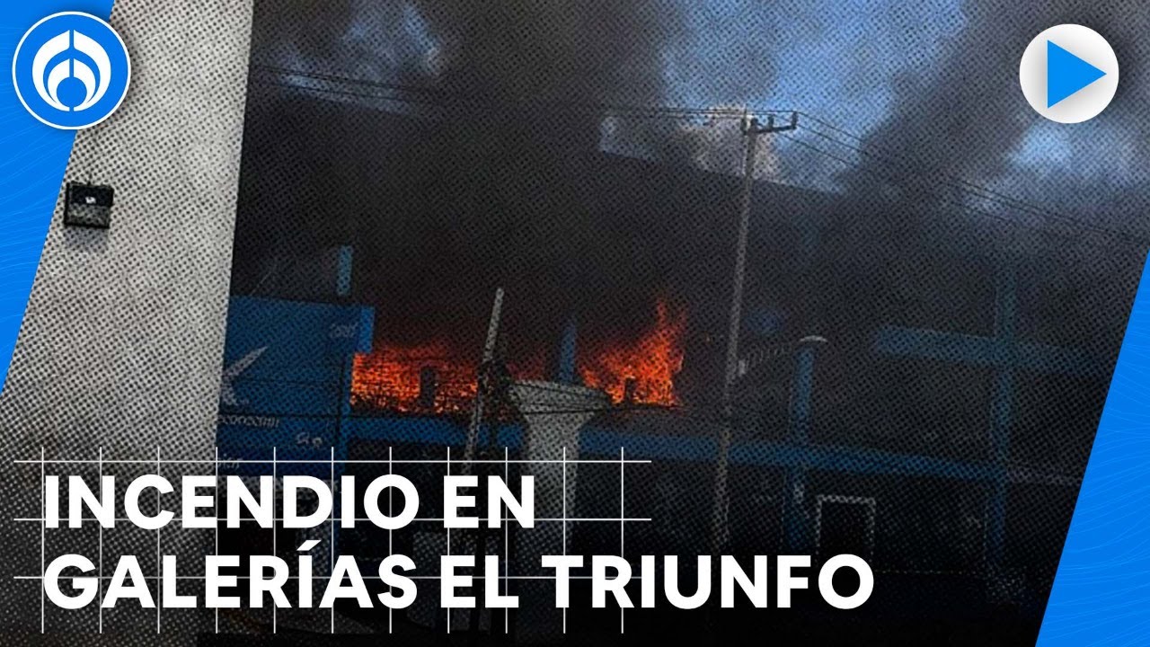 Incendio en Galerías El Triunfo de San Jerónimo se extinguió en su ...