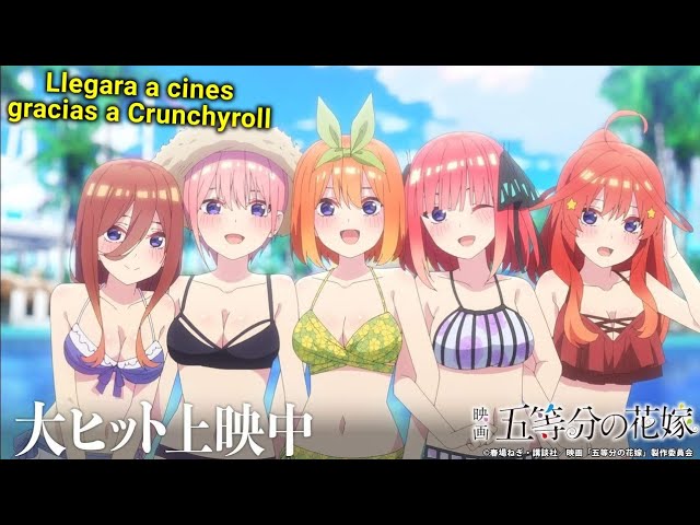 Go-toubun no hanayome, capítulo 1 online cuándo dónde y cómo ver el estreno  del anime en Crunchyroll, Animes