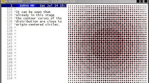 Survo demo: Symmetric random walk