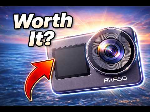 Video thumbnail: "Akaso Brave 7 - This Budget Camera Shouldn’t Be This Good… (Review)" — hands-on review by Drone360world on YouTube