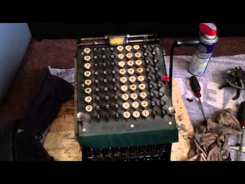 Burroughs Adding Machine Circa 1903