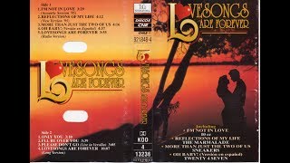 LOVESONGS ARE FOREVER - VARIOS INTERPRETES (1995) CASSETTE FULL ALBUM