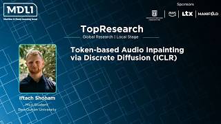 Token-based Audio Inpainting via Discrete Diffusion (ICLR), Iftach Shoham