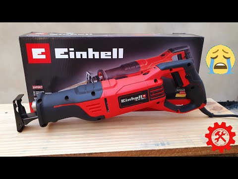 NÃO COMPRE EINHELL ANTES DE VER ESTE VIDEO - LANÇAMENTO Serra Sabre EINHELL 750W TE-AP 750E