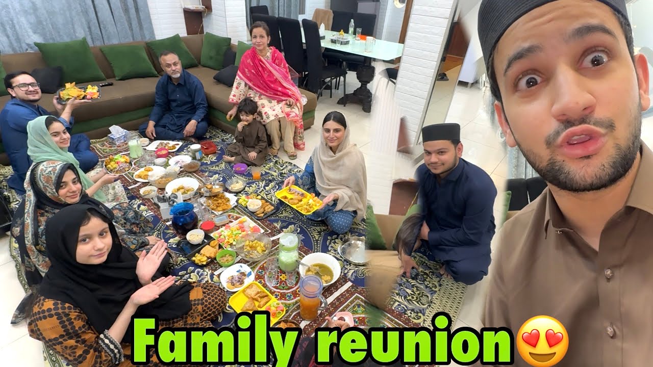 Finally aj ka roza poori family ke sath khola😍 | sabko boht maza aya yadain taza hogai🥺❤️