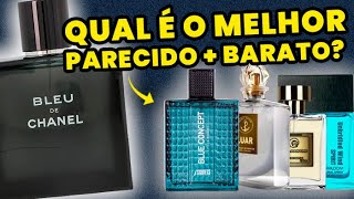 BLEU DE CHANEL: Qual é o MELHOR Perfume PARECIDO e MAIS BARATO? | Minha opinião sobre 4 Principais