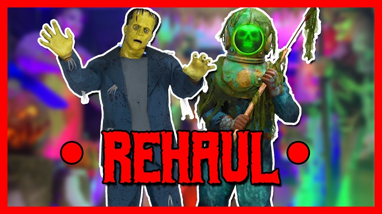 LIVE Rehauling the GMHaunts Studio | Moving in Frankenstein's Monster & Deep Sea Diver!