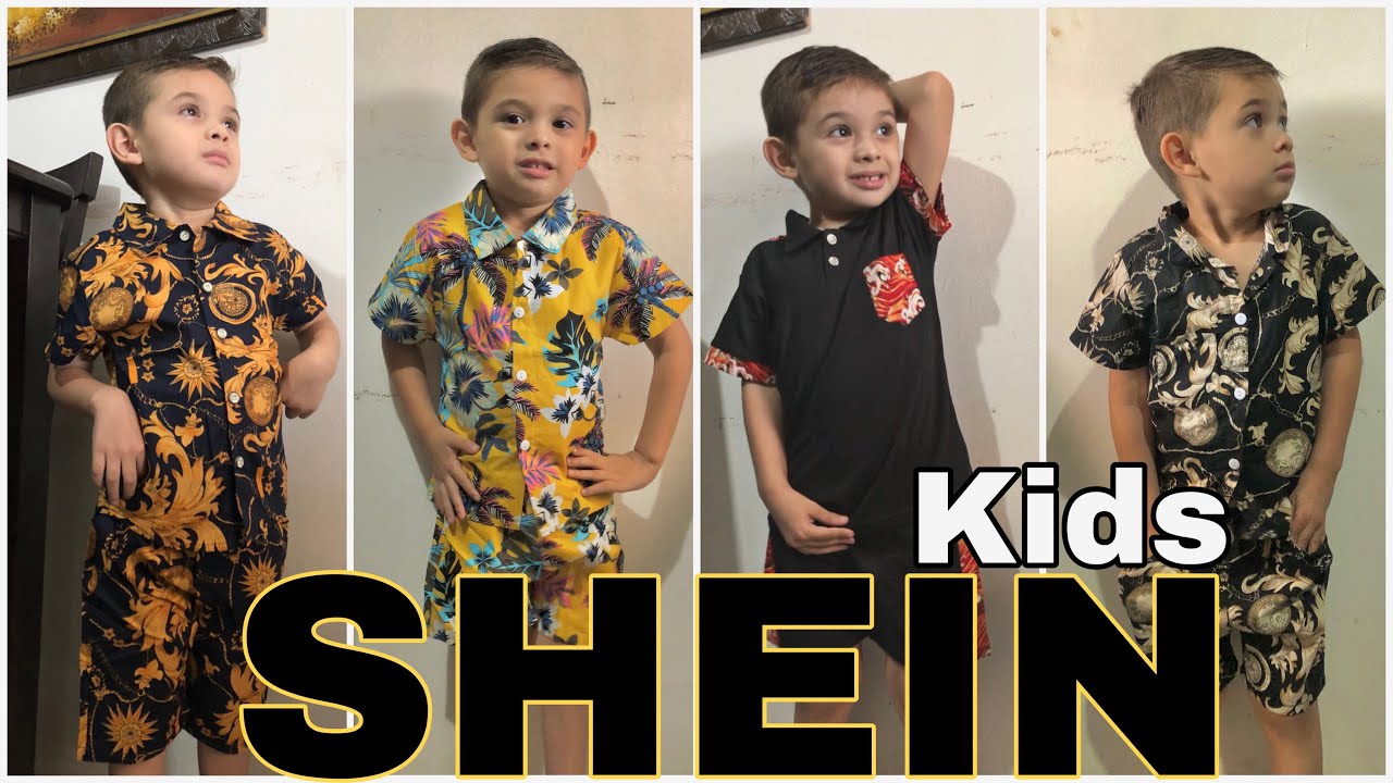 Ropa de SHEIN para niños 👧🏻🧒🏼 SHEIN HAUL KIDS 🤩 qué talla elegir? -  YouTube