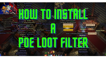 How to install a Path of Exile loot filter | How to install Neversink loot filter for PoE Affliction