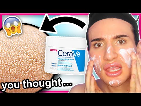 I tried the CeraVe MOISTURIZING CREAM for ONE WEEK! (not as moisturizing as I thought...)