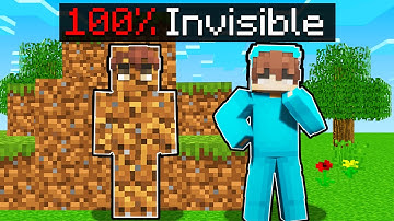 100% Invisible CHEATS In Minecraft Hide and Seek!