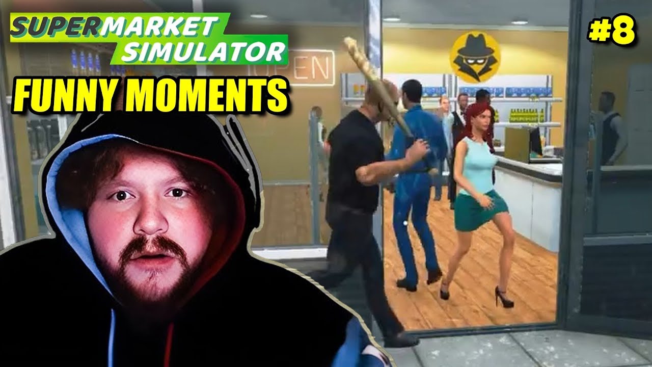 Best of CaseOh Supermarket Simulator! (FUNNY MOMENTS) #8