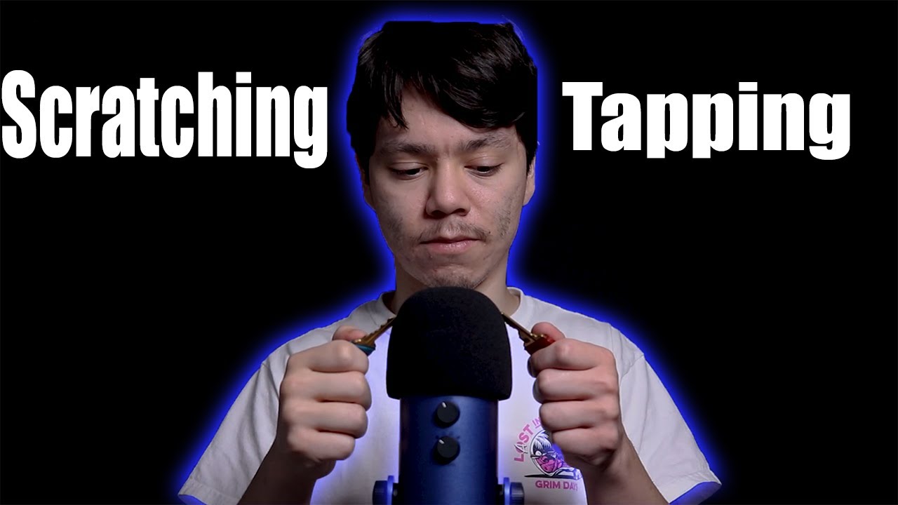 ASMR Tapping And Scratching For Those Who Desire Sleep 😴