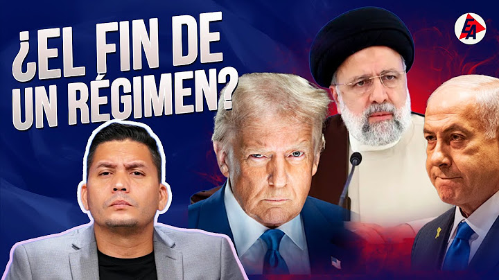 CRECE LA TENSIÓN | TRUMP DA ULTIMÁTUN A RÉGIMEN IRANÍ 🇺🇸🇮🇱
