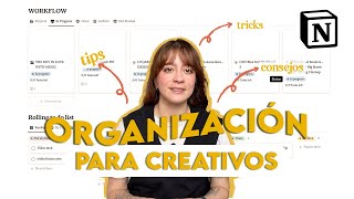 ORGANIZACIÓN para artistas ✿ cómo me organizo como ilustradora, notion tour, mis tips y tricks