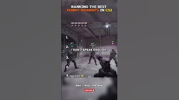 Top 5 best funny Moments in CS2 😂 #cs2 #csgo #cs2memes #gaming