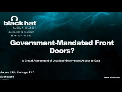 Government-Mandated Front Doors?: A Global Assessment of Legalized Government Access to Data