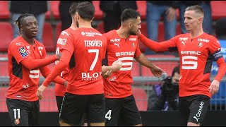 Rennes 4:1 Troyes | France Ligue 1 | All goals and highlights | 20.02.2022