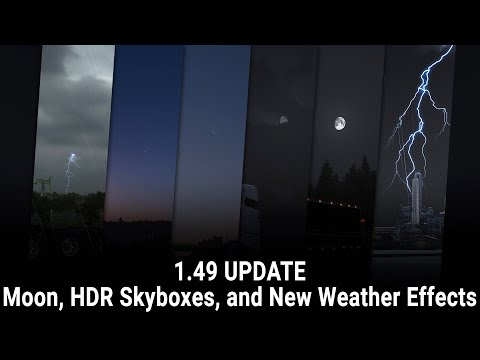 1.49 Update: HDR Skyboxes, Moon and New Weather Effects