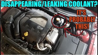 SOLVED my Saabs Mystery Coolant Leak!