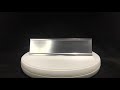 Video: Silver Desk Name Holder 2" x 8" - NPH13-S