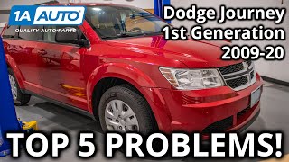 Top 5 Problems Dodge Journey SUV 1st Generation 2009-20