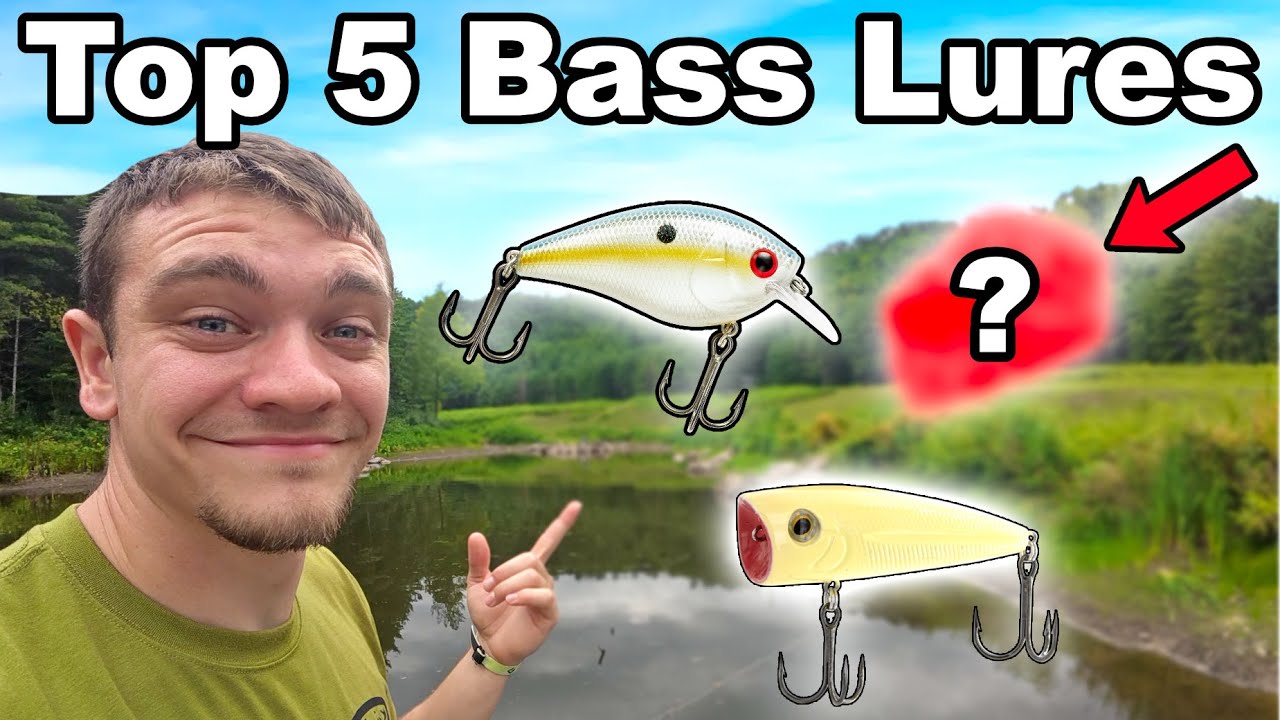 Top 5 Bass Fishing Lures for Beginners!