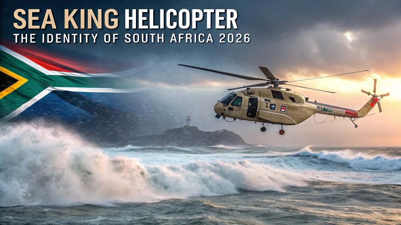 🌊✈️ “Sea King Helicopter – The Identity of South Africa 2026”