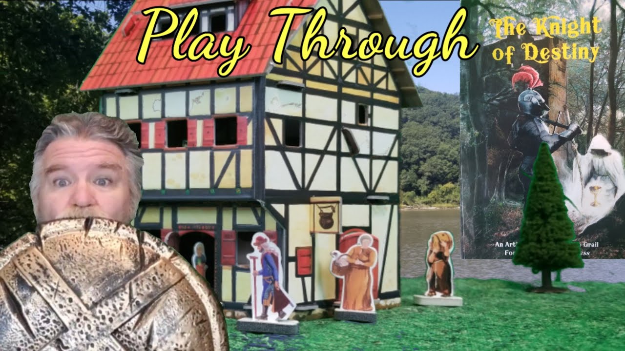 Pixie Play Through - Four Against Darkness: Knight of Destiny - the Tale of Brave Sir Robin how to play craps