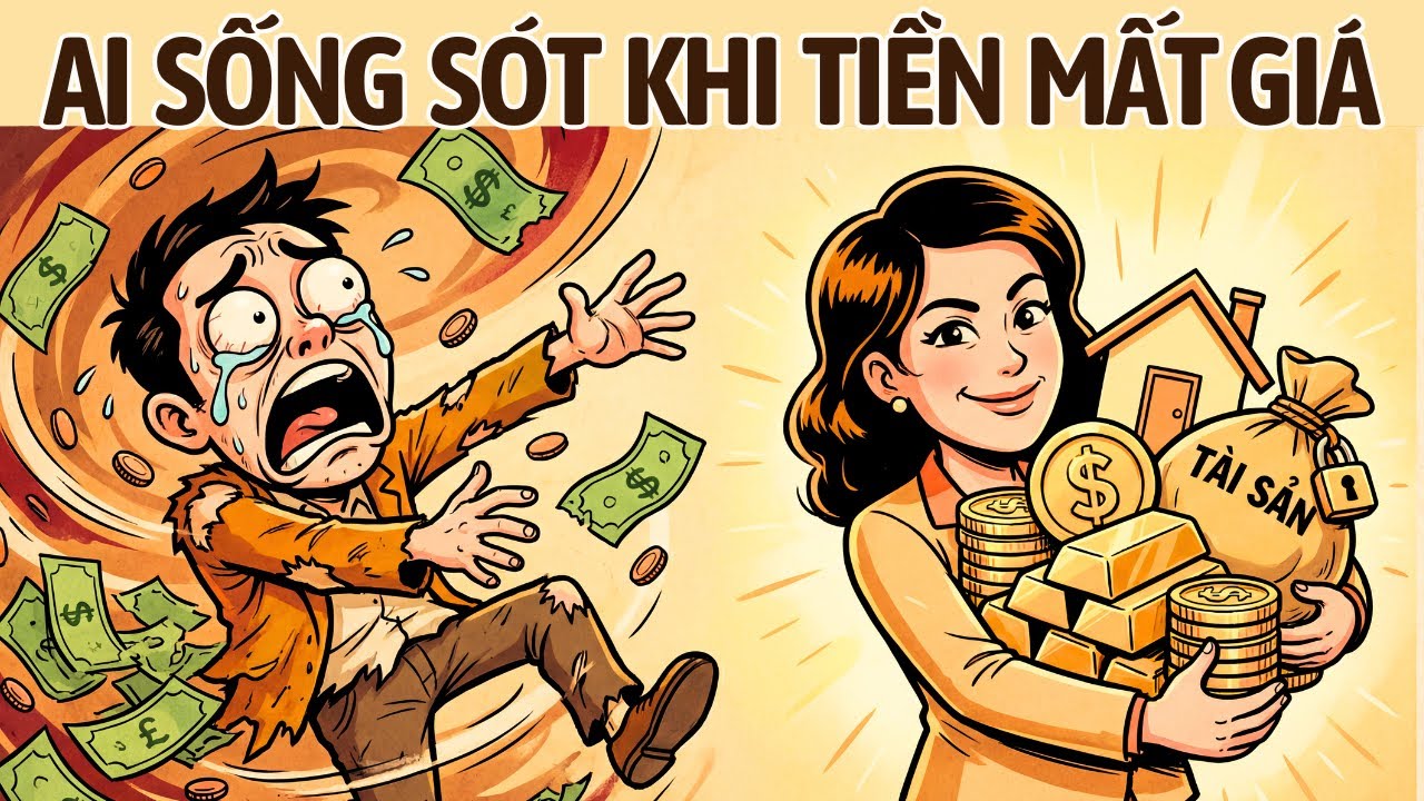 Khi Tiền mất giá, ai mất trắng và ai giữ được tài sản? 5 tài sản không chết khi tiền tệ sụp đổ