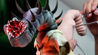 Making Up MY OWN Nightmare Character! Meet THE PARASITE - Polymer Clay Sculpture Tutorial