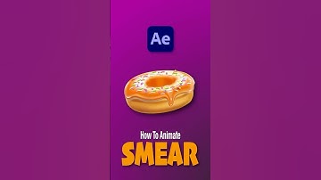 Smear effect #tutorial in After Effects