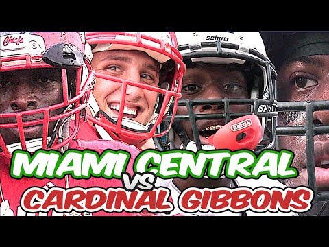 South Florida Football !! ?? Miami Central vs Cardinal Gibbons | Nationally Ranked Showdown