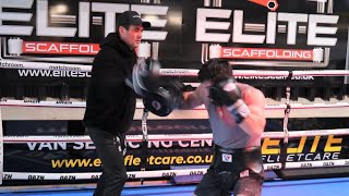 Ready For Jacobs - John Ryder Works The Pads As He Closes In On Fight Of His Life W Danny Jacobs