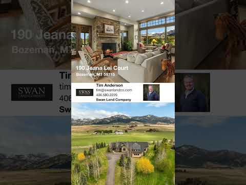 190 Jeana Lei Court, Bozeman, MT home video tour